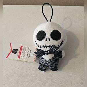 Hallmark Disney Jack Small Stars Plush Christmas Ornament New